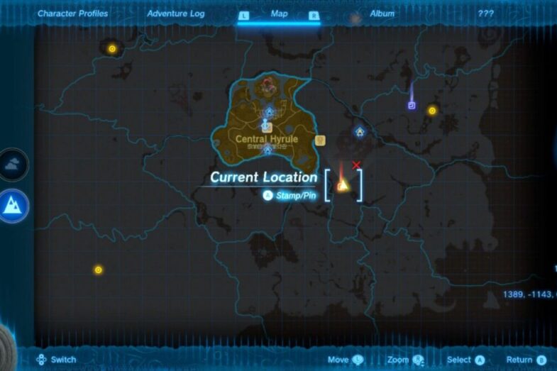 TOTK map