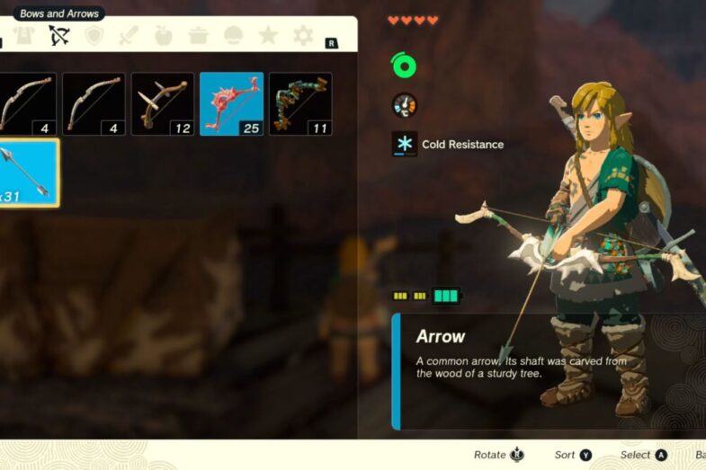 TOTK arrows