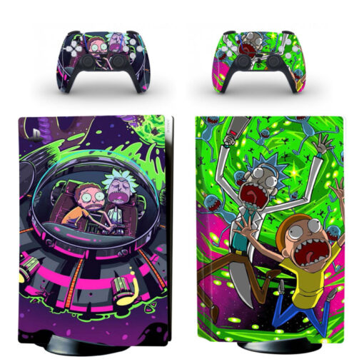 Rick and Morty PS5 Skin