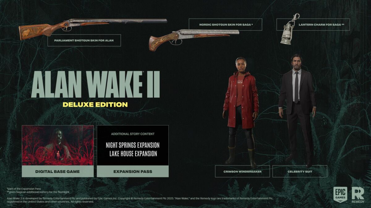 Link to the Light 🔦 on X: I'm happy to announce the physical Standard and  Limited Collectors Editions of Alan Wake 2! Pre-order now at your local bed  while you're dreaming. Releasing