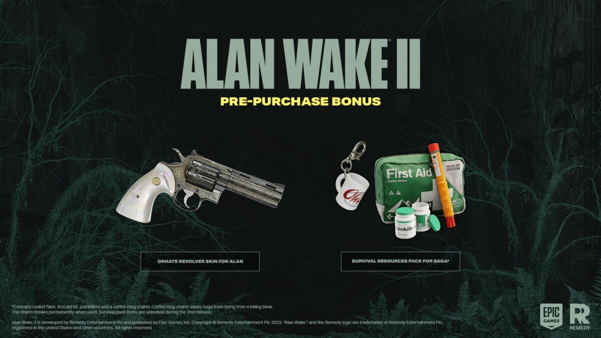 Alan Wake 2: All Editions, Prices & Pre-Order Bonus Explained