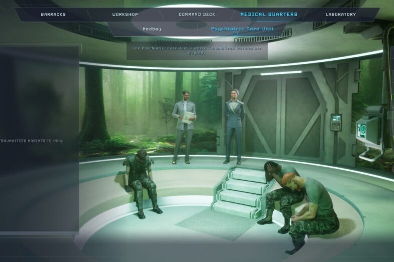 Aliens: Dark Descent trauma