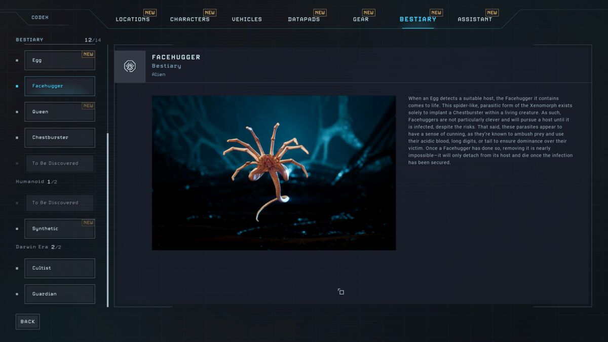 Aliens Dark Descent How to Remove Facehuggers Cultured Vultures