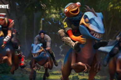 Fortnite Ride Raptors