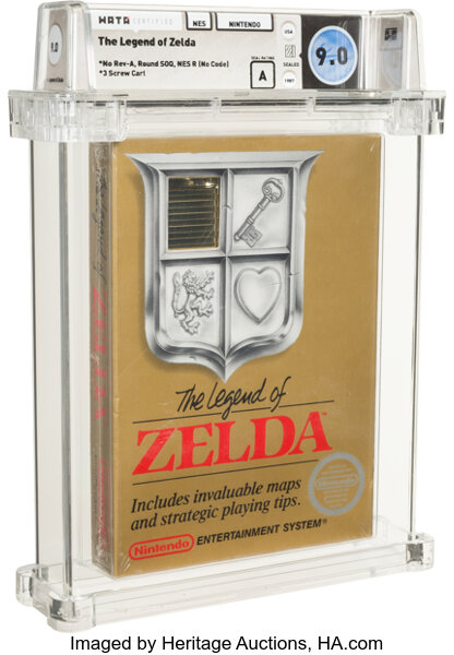 The Legend of Zelda auction