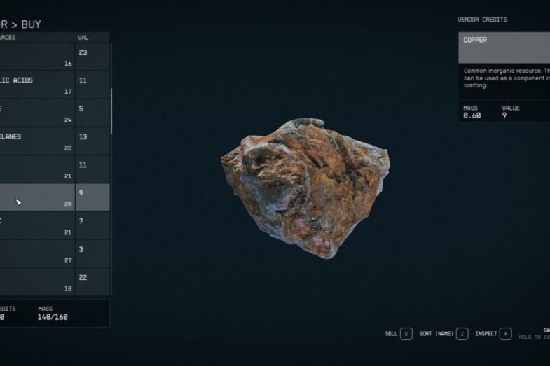 Copper Starfield