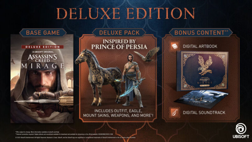 Assassin's Creed Origins - All Digital Deluxe DLCs (Gear Pack & Special  Mission) Season Pass DLC 