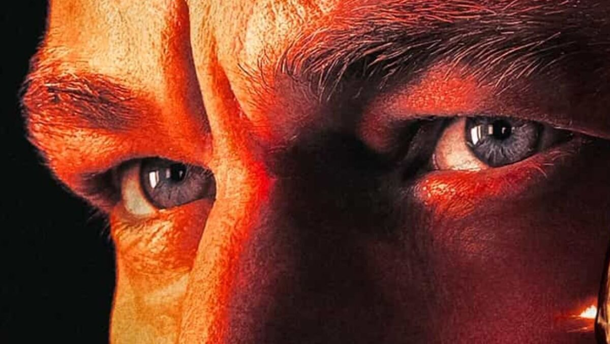 Killers of the Flower Moon poster with Leo's eyes