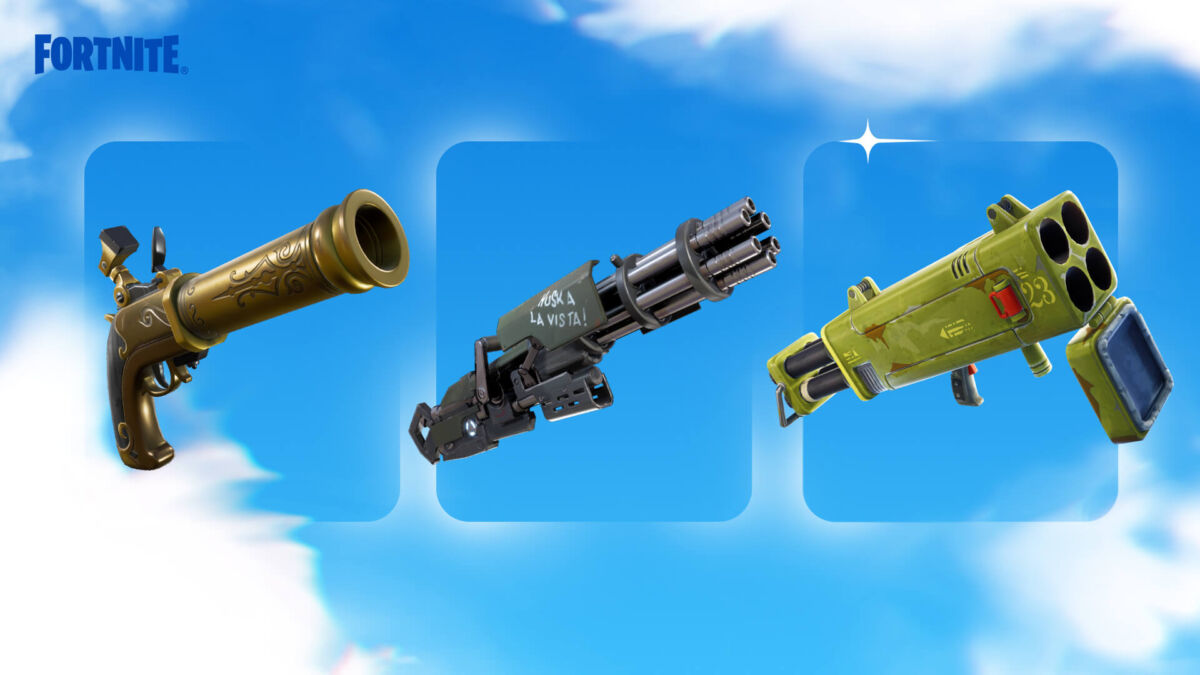 Fortnite Og All Weapons And Items Vaulted And Unvaulted 7199