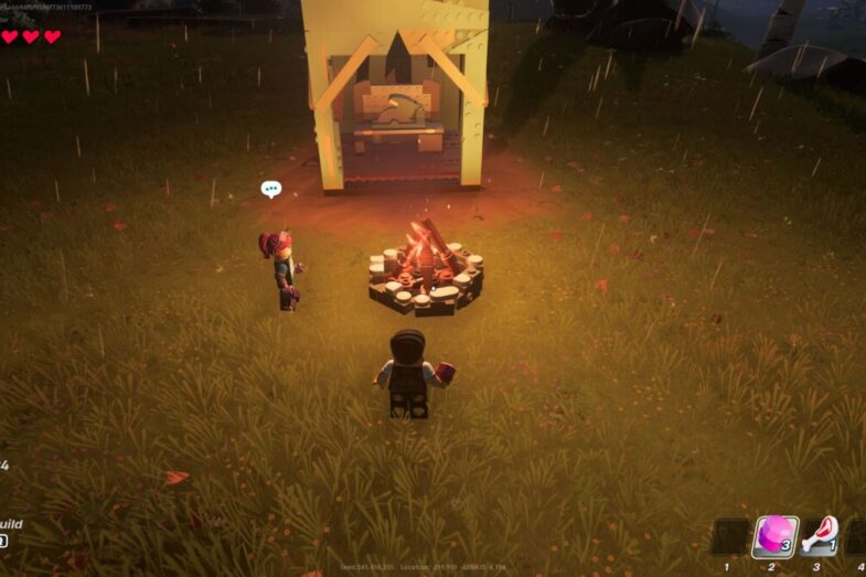 Fortnite LEGO Campfire