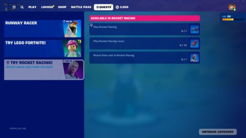Try Rocket Racing Quest Rar Fortnite Rocket Racing: How to Unlock the Jackie Skin for Free ...