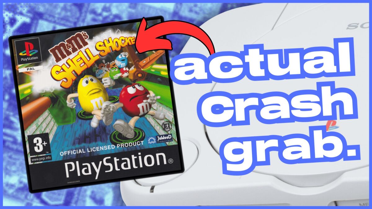 M&M's Shell Shocked PlayStation 1 PS1 - PAL Français Complet