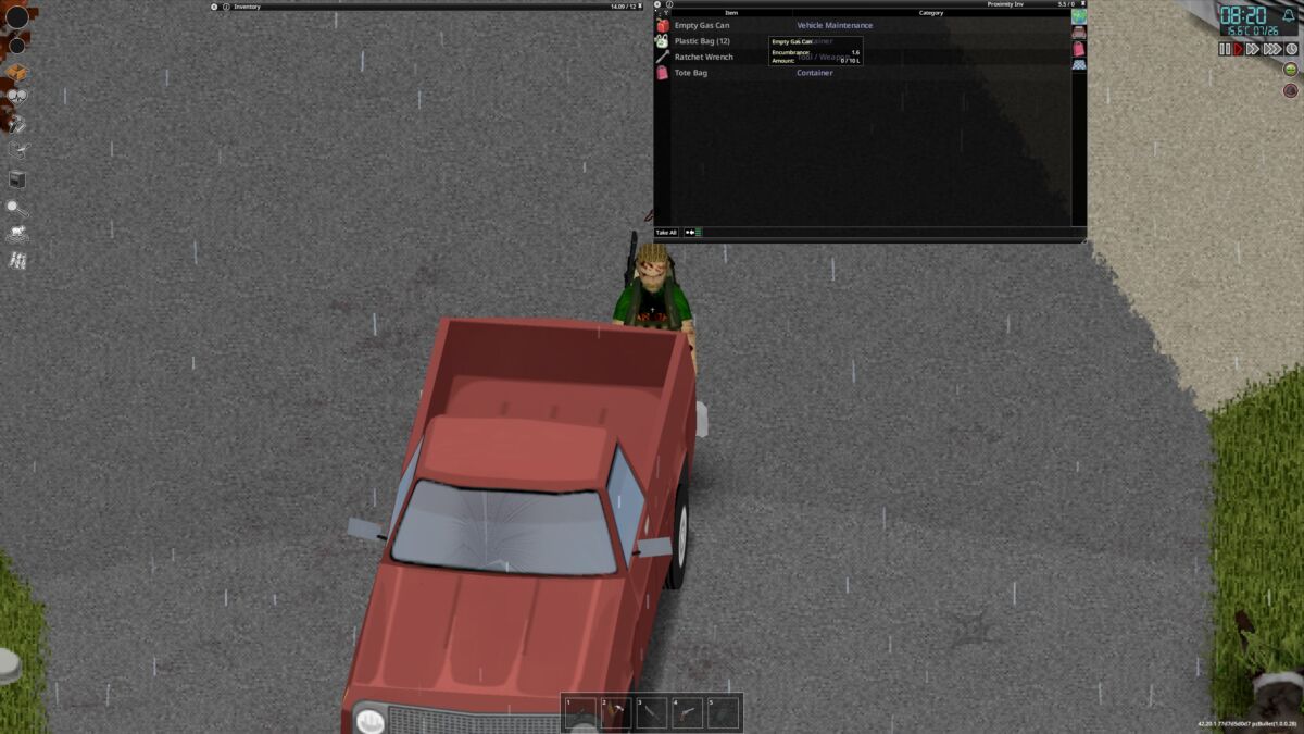 Empty Gas Can Zomboid