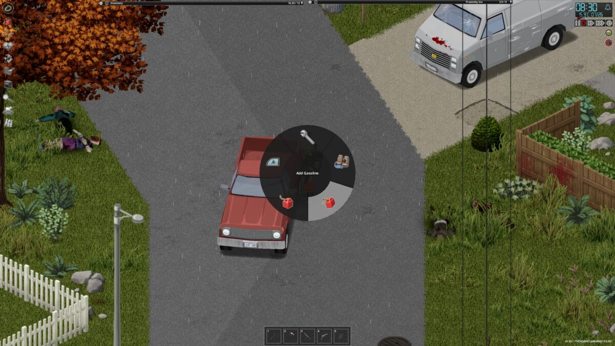 Project Zomboid Add Gasoline